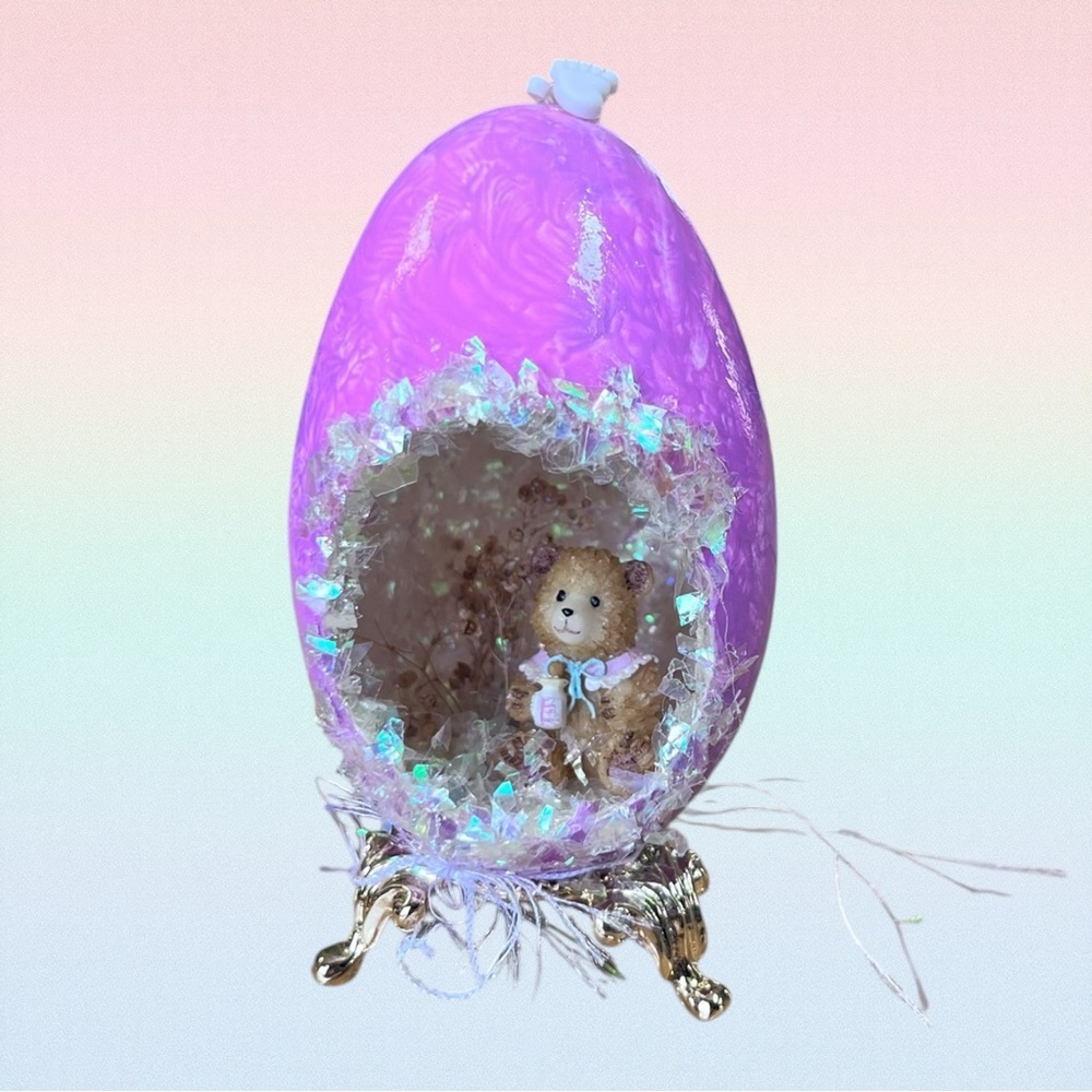 𝑯𝒂𝒏𝒅𝒎𝒂𝒅𝒆 Real Goose Egg Baby OOAK GIFT